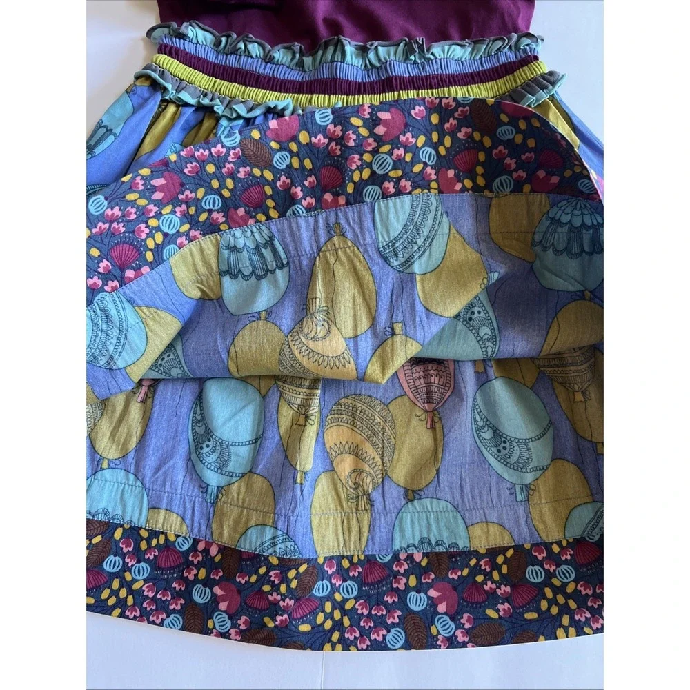Matilda Jane Gypsy Blue Maggie Stew & Paint By Numbers Plum Dress‎ Sz 4 Set Of 2